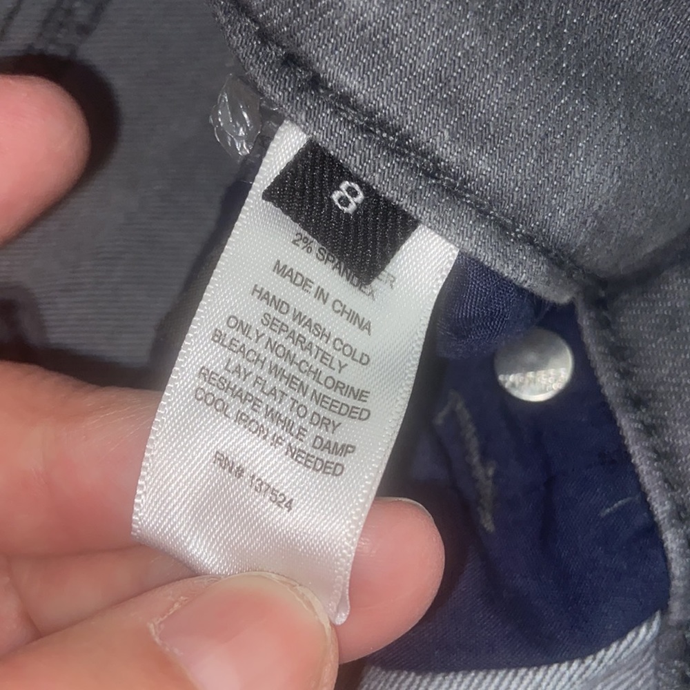 Express Grey Jeans - Picture 4 of 6